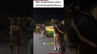 Biker Brotherhood A Close Call and Unexpected Rescue [upl. by Stanislaw]