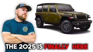 2025 Jeep Wrangler Order Banks are Open  Jeep News September [upl. by Geiss]