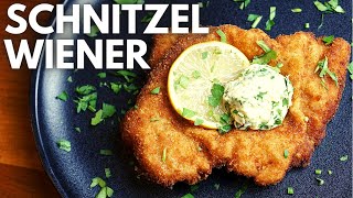 How to make a real Wiener Schnitzel  Veal Schnitzel Recipe [upl. by Small]