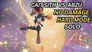 FFVII Rebirth Cait Sith Solo Vs Abzu No Damage Hard Mode [upl. by Yklam]