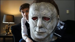 HALLOWEEN 2018 MICHAEL MYERS MASK UNBOXING [upl. by Nosremaj826]