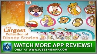 Disney Story Time iPhone App Review  App Reviews [upl. by Orland]