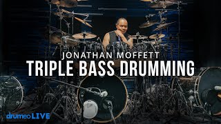 Triple Bass Drumming  Jonathan quotSugarfootquot Moffett [upl. by Evangeline919]