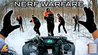 NERF WINTER WARFARE  First Person Shooter [upl. by Leaffar]