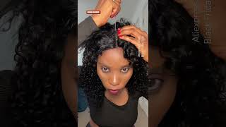 Aliexpress Wigs Black Friday Sale AliExpress AliExpressGoodFinds wigs shorts hair viralvideo [upl. by Malcolm]