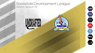 Basketaki The League  Undrafted Vs Peristeri Trelleborg 03112024 [upl. by Christis146]