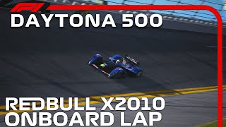 RedBull X2010 Onboard at Daytona International Speedway [upl. by Yenahpets943]