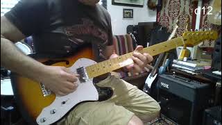 Sound check  Donner Thinline DJC1000S telecaster style [upl. by Eloccin340]