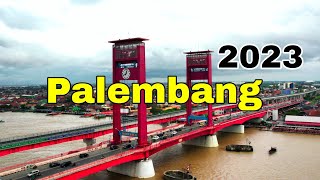 Pesona Kota Palembang 2023  Sumatera Selatan [upl. by Einiar]