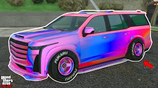 HOW TO GET NEW RAINBOW CHAMELEON PAINTJOB ON ANY CAR 168 GTA 5 Online Modded PAINTJOB Tutorial [upl. by Rediah]