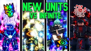 NEW UNITS VS The HARDEST INFINITE In Anime Last Stand [upl. by Aidni]