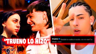 ASÍ EXPLOTA TRUENO CONTRA NICKI NICOLE PESO PLUMA AL ENTERARSE DE LA RELACIÓN AMOROSA [upl. by Lupita]