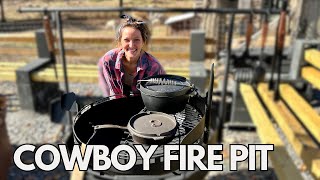 The BEST Present EVER  Cowboy Fire Pit [upl. by Millhon]