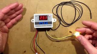 How to set a XHw3001 Thermostat 12v In English [upl. by Mccreery]