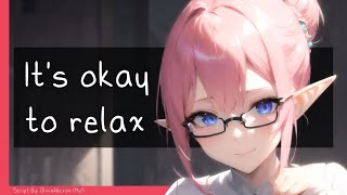 F4A High Elf x Overworked Burnt Out Listener Cuddles Comfort Heartbeat Magic ASMR Roleplay [upl. by Robma]