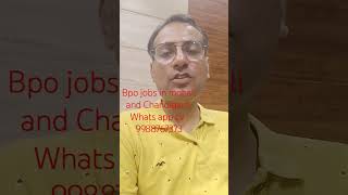 Jobs in Chandigarh jobs in Mohali  call center jobs  bpo jobs  mohali chandigarh bpo job [upl. by Ernald]