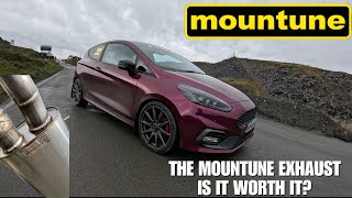 Mountune exhaust Ford Fiesta ST Performance Edition is it worth it [upl. by Irah]