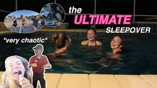 another chaotic sleepover vlog [upl. by Anividul457]