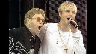 Elton John amp Backstreet Boys  Friends Never Say Goodbye single edit 2000 With Lyrics [upl. by Adrea]