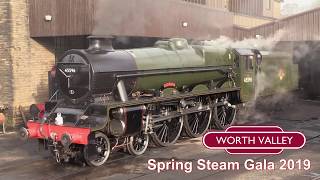 Keighley amp Worth Valley Railway Spring Steam Gala 2019 DVD amp BluRay Trailer [upl. by Leasa55]