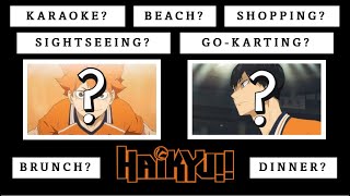 HAIKYUU BUILD YOUR LIFE IRL EDITION [upl. by Ayek592]