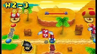 New Super Mario Bros DS  World 23  Star Coins [upl. by Nanette]