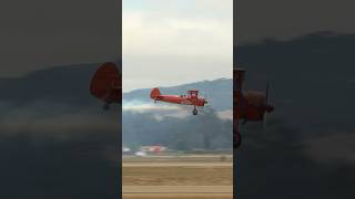 Amazing Aerobatics with Vicky Benzing boeingstearman aerobatics aviation [upl. by Nomad]