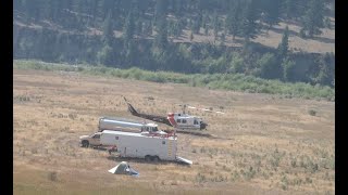 Helicopter Log Crew Harassed by Sasquatch at Base Camp [upl. by Aiza]