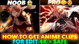 How To Download Anime Clips For Editing  part2  How To Download Manga Clips [upl. by Kimmi]