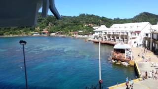 Town center Coxen Hole Roatan [upl. by Johny]