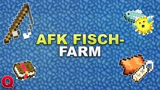 Minecraft  Automatische Fischfarm  Quick Tutorial 115 [upl. by Esra]