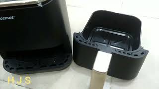 REVIEW NEW AIR FRYER COSMOS CAF 6603 2L BELEZZA LOW WATT PENGGORENGAN TANPA MINYAK HJSB [upl. by Nahk]