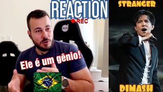 REACTION Dimash  STRANGER  Новая Волна 2021  Galera ele é um gênio😮😮😮  REACT  🇧🇷55 [upl. by Bigler]