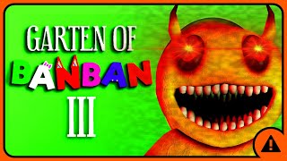 😱 SCARY GARDEN BANBAN 3 💥 Garten of Banban 3  Ban Ban Funnies  GARTEN OF BANBAN 3 ENDING [upl. by Eynenihc410]