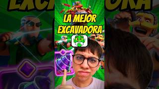 Le GANARÉ al MEJOR MAZO de EXCAVADORA EVO🫣 clashroyale shorts [upl. by Irrem]