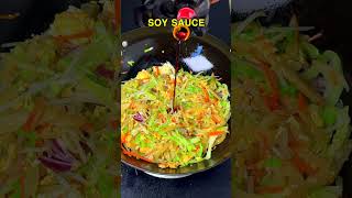 How is this egg and pancake stirfry so tasty 🥚🍳 EggRecipes PancakeStirFry asianfoodies [upl. by Florina]