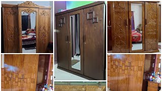 ৩ পাল্লার কাঠের আলমারি। 3 part almirah design তিন পার্টের আলমারি ডিজাইন। almirahdesign almari ৬০ [upl. by Ennej593]