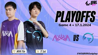 NOVA vs TT • Game 4 Bo7  Playoffs  WRL Asia 2023 Season 2 [upl. by Olimreh146]