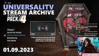 Jackbox Games amp Resident Evil 2 Remake  UniversaliTV  20230901 [upl. by Yendor277]