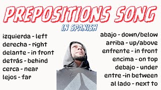 Prepositions in Spanish [upl. by Chara]