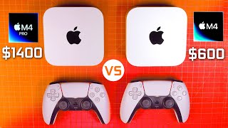 Mac Mini M4 vs Mac Mini M4 Pro  Gaming Performance Comparison [upl. by Silvan20]