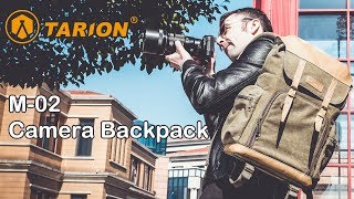 Tarion Introducing the M02 Camera Backpack [upl. by Akahs]