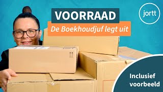 Voorraad  Cursus boekhouden door de boekhoudjuf [upl. by Nalak]