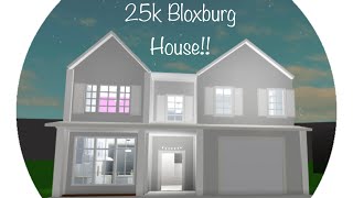 25k Bloxburg house  2 Story  no other game pass [upl. by Dlorad]