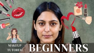 Uncut daily life make up tutorial for beginners in easy way stepbystep [upl. by Cox]