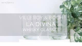 Villeroy amp Boch La Divina Whisky Glass [upl. by Hbahsur749]