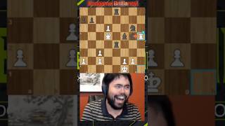 Brilliant Endgame Trick‼️🤯‼️hikaru chessgrandmaster [upl. by Basham]