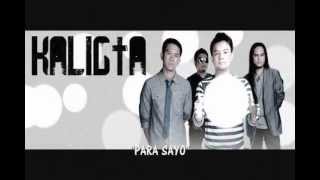 Para Sayo  KALIGTA lyric video [upl. by Gnim]