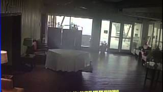 Boat Crashing Into Resturant Ruskin Florida [upl. by Adey565]