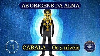 AS ORIGENS DA ALMA 11  Os 5 níveis da Alma na CABALA [upl. by Hnid]